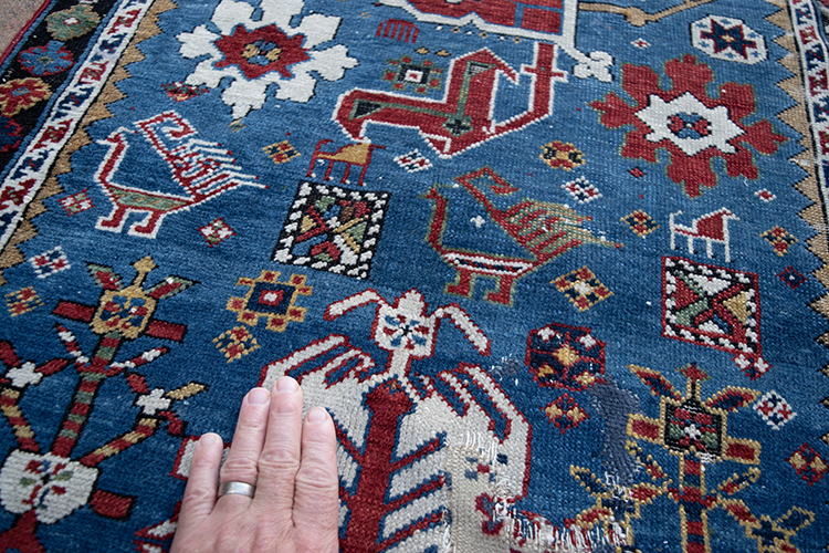 Details of Haliden's carpets and rugs.